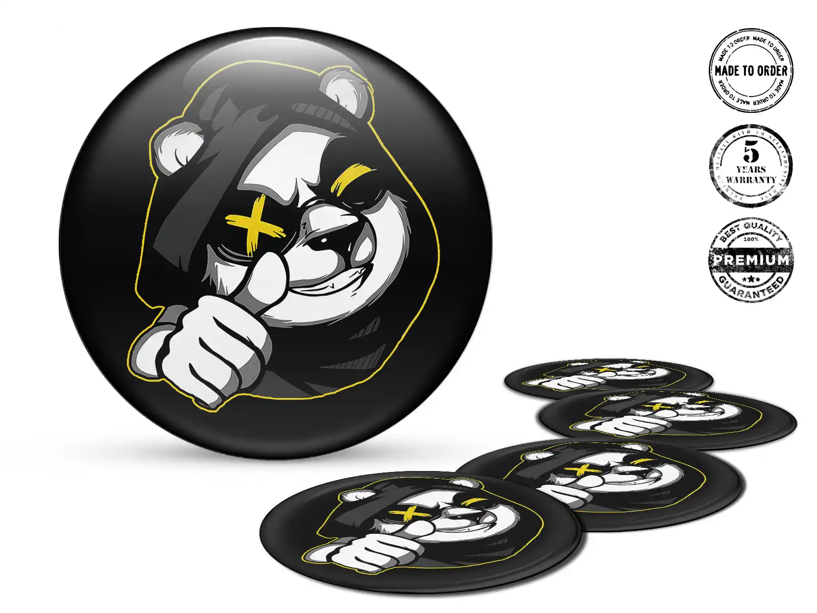 Sticker Bombé Haute Qualité Tuning Édition Voitures Sport